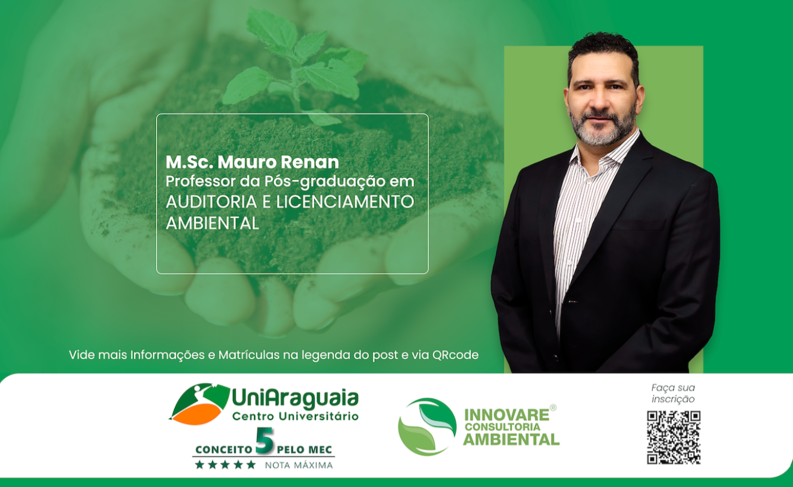 Card da disciplina Sistemas de Gestão Ambiental — UNIARAGUAIA