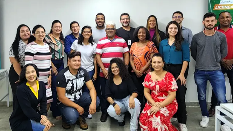 Turma do curso Gestão Eficiente de Licenças Ambientais
