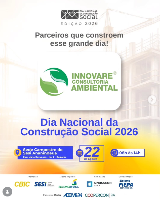 Innovare participa do Dia Nacional da Construção Social (DNCS 2026)