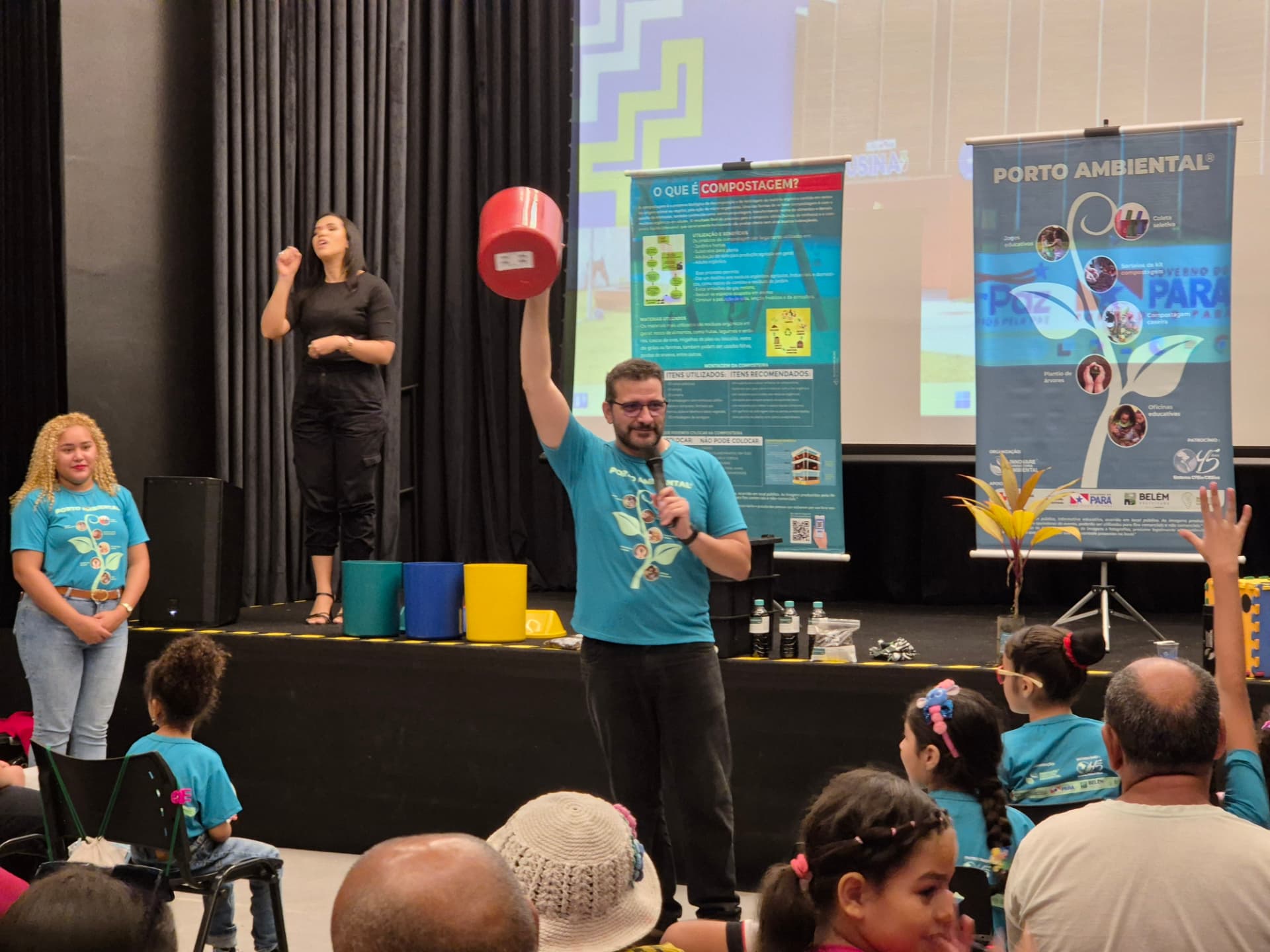 Ações do projeto Porto Ambiental da INNOVARE AMBIENTAL