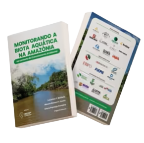Capa do e-book Monitorando a Biota Aquática na Amazônia