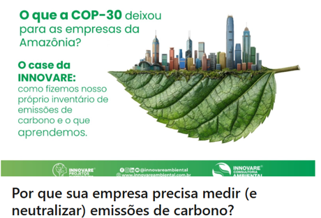 Capa da publicação: Elaboração do inventário de GEE